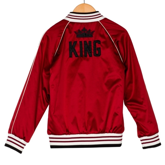 Dolce & Gabbana Logo Zipped Bomber Jacket Size 50/L - Picture 2 of 13